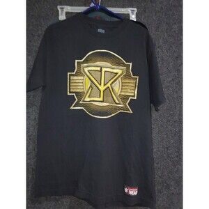 WWE Authentic Wear Seth Rollins Black Shirt large